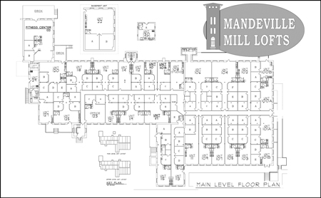 Mandeville Mill Lofts - Main Level